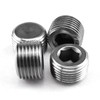 Internal Hex Countersunk Male Thread Pipe Plug Connector，ZESE 4PCS 3/8"NPT