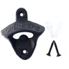 Homend 8pack Cast Iron Wall Mount Bottle Openers, Mounting Hardware
