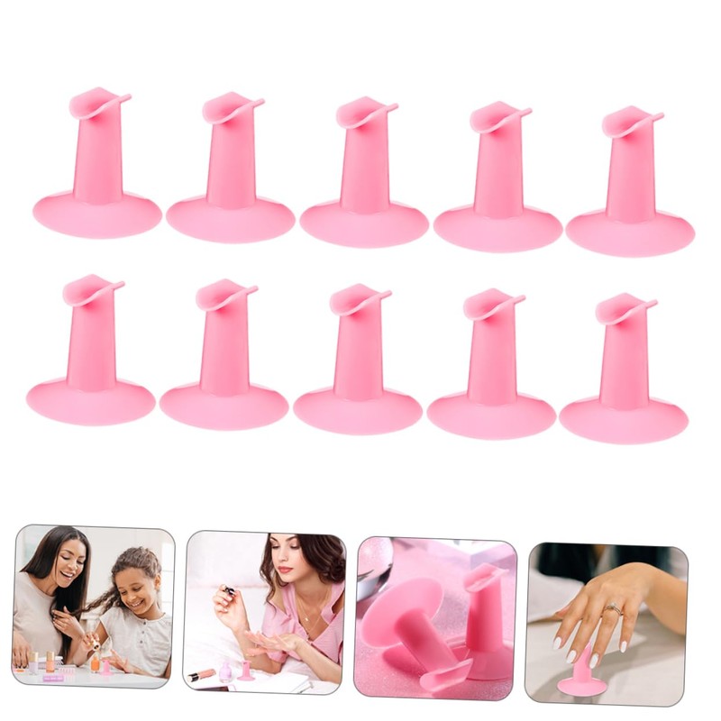 Beavorty Ergonomic Nail Art Finger Stands Nail Painting Tools Holders