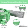 Lifting Sling Strap Heavy Duty Polyester 1000KG/1 Ton Capacity for