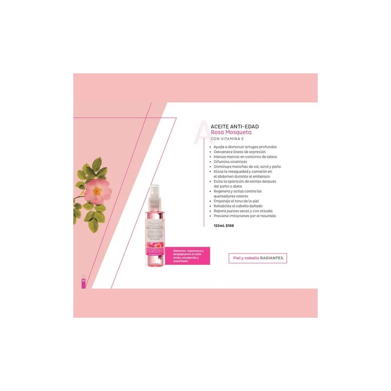 Aceite Anti-edad Rosa Mosqueta (pack 3) Florigan® (375ml)