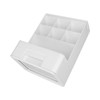 Storage Box Oblique Plug in Design Large Capacity Plastic Pen