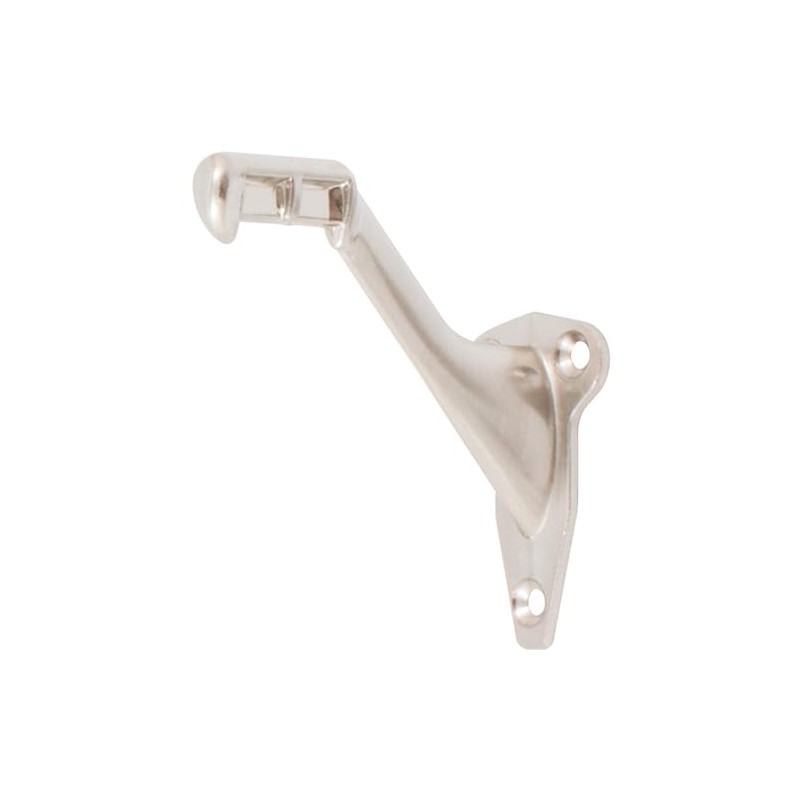 Stone Harbor Hardware Handrail Bracket, Satin Nickel