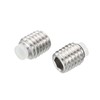 PATIKIL M5x6mm Grub Screw, 5 Pack Metric Hex Socket Head