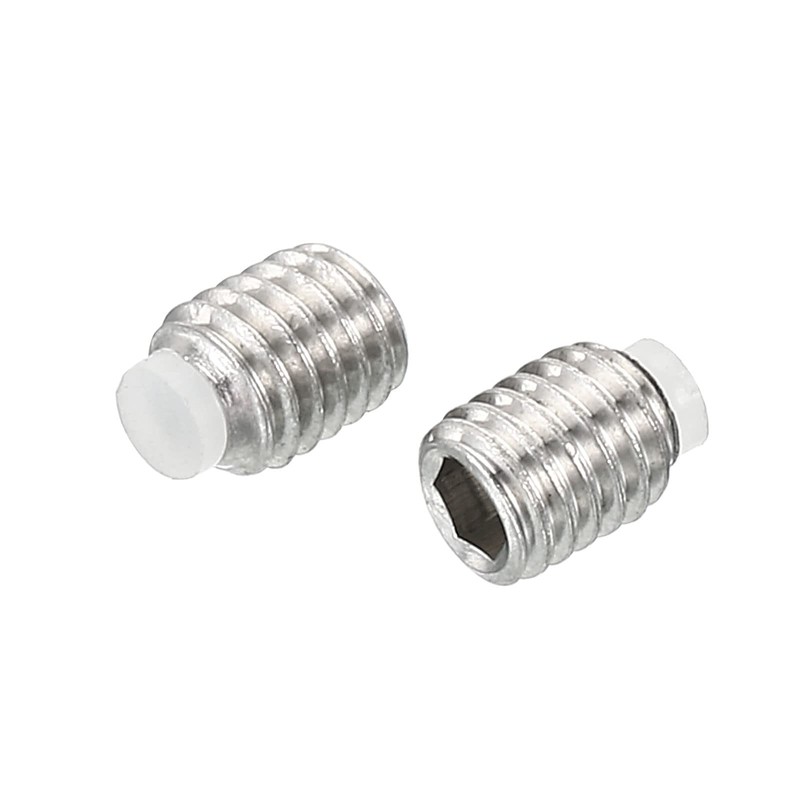 PATIKIL M5x6mm Grub Screw, 5 Pack Metric Hex Socket Head