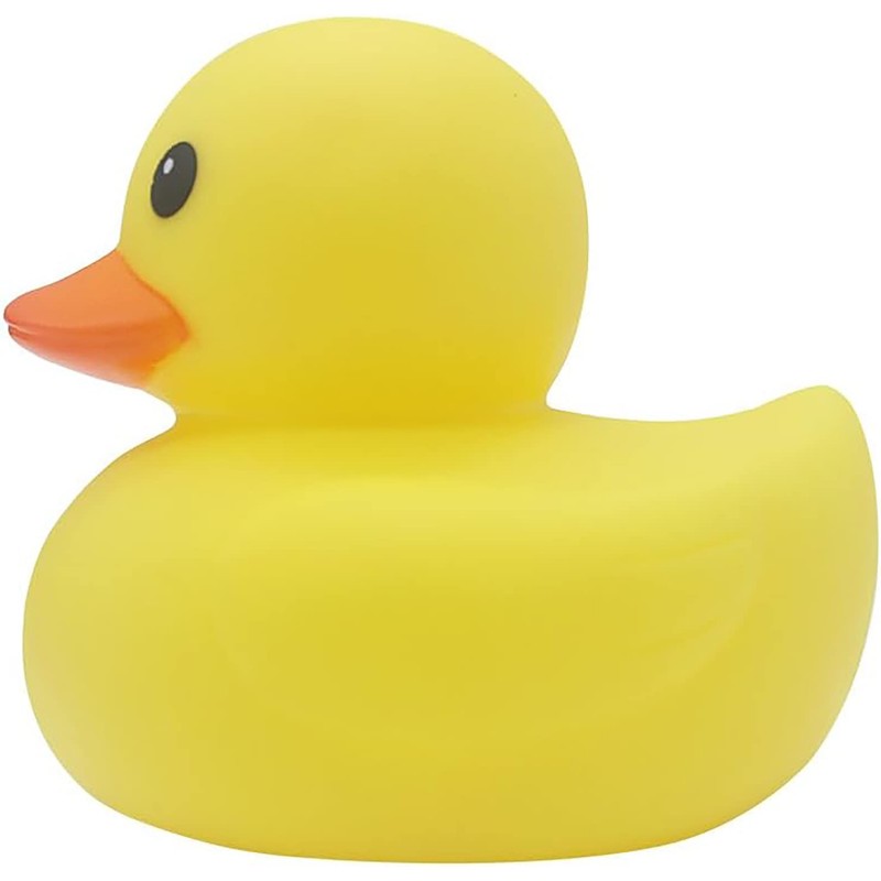 MYLIFEUNIT 4 inch Yellow Rubber Bath Ducks for Child