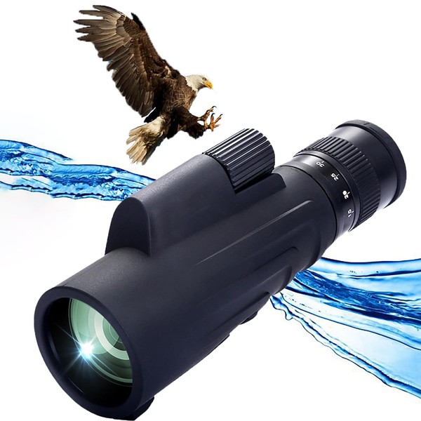 MOCANIO Monoculars 10-30X50 Zoom Monocular Waterproof Clear Portable Telescope for