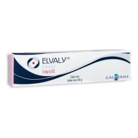 Elvaly Gel Anti Enrojecimiento- Rosácea Piel Sensible 30g Sensible Día/noche