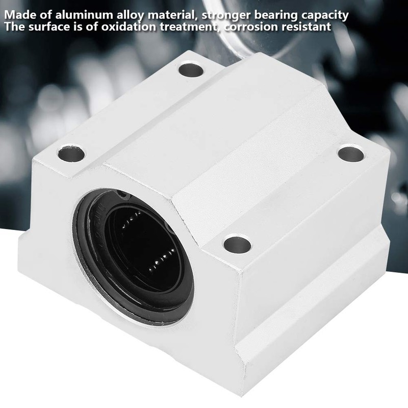 Linear Motion Ball Bearing Block, 1 Pack SCS25UU Rail Slide