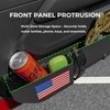 2 Pack Metal Front Door Storage Pockets Compatible with Wrangler