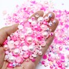 Towenm 60g Mix Pearls and Rhinestones for Crafts, 2mm-10mm Flatback