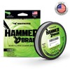 KastKing Hammer Braid Fishing Line, Grey, 4 Strand, 30LB, 150Yds