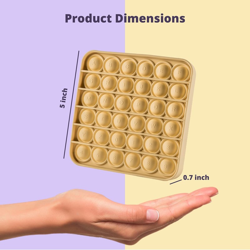 ZOOZOOMI Fidget Toy Relieves Stress - Pop It Fidget Sound