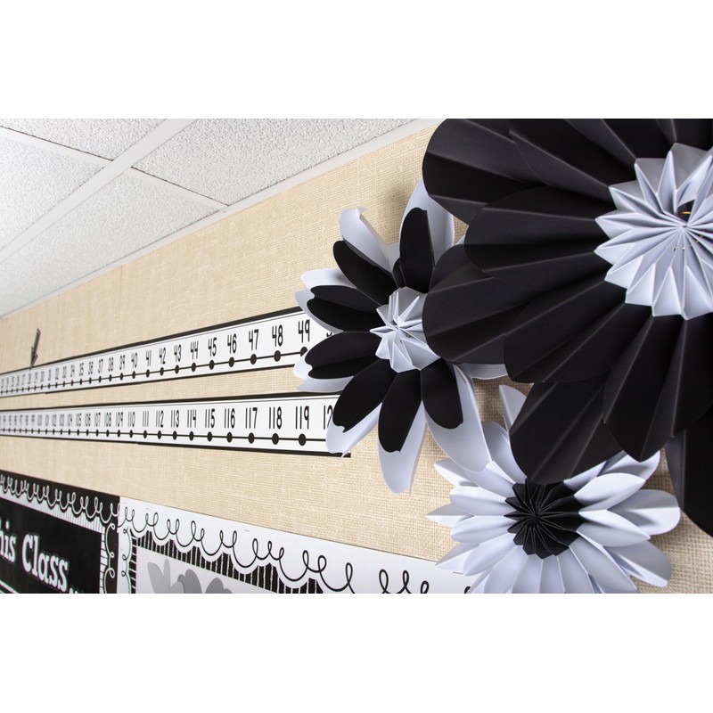 Teacher Created Resources Black and White Number Line (-20 to