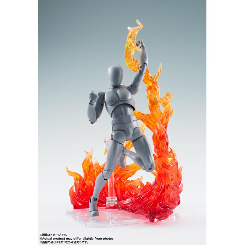 BANDAI SPIRITS Tamashii EFFECT BURNING FLAME RED Ver. for S.H.
