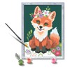Ravensburger - CreArt D Series Classic: Fox with Flowers, Painting