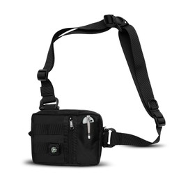 VIPERADE CHW2-S Small EDC Shoulder Bag, Crossbody Sling Bag for Men, Belt Bag with Adjustable Strap, Mini Waist Bag for Travel, Hiking, Camping