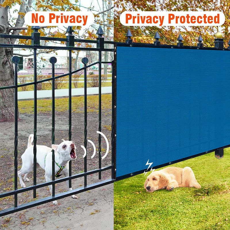iCover 6x50ft Privacy Screen Fence, Outdoor Fencing Panels, Garden Windscreen