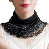 sanctrifolium 100% Silk Neck Cover, Snood, Neck Warmer, UV Protection,