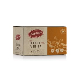 PapaNicholas Coffee Single Serve Coffee Cups Fits Keurig K Cup Brewers, French Vanilla, 12 Count