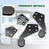 Poly Hood Guide LH Driver Side and RH Passenger Side