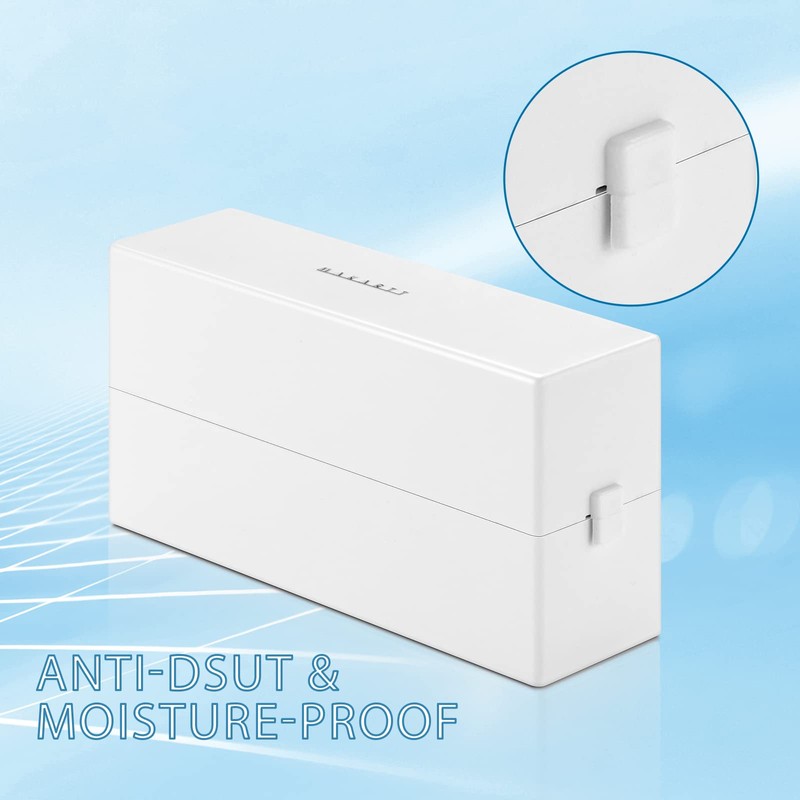 Makartt Nail Drill Bits Holder,Dustproof Stand Displayer Organizer Container Case