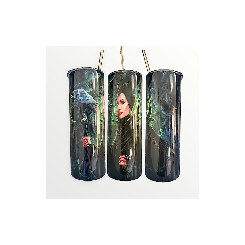 Sellrex Maleficent 20oz Insulated Skinny Tumbler Cup