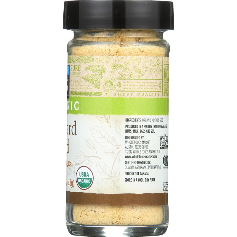365 by Whole Foods Market, Mustard Seed Ground Organic, 1.69