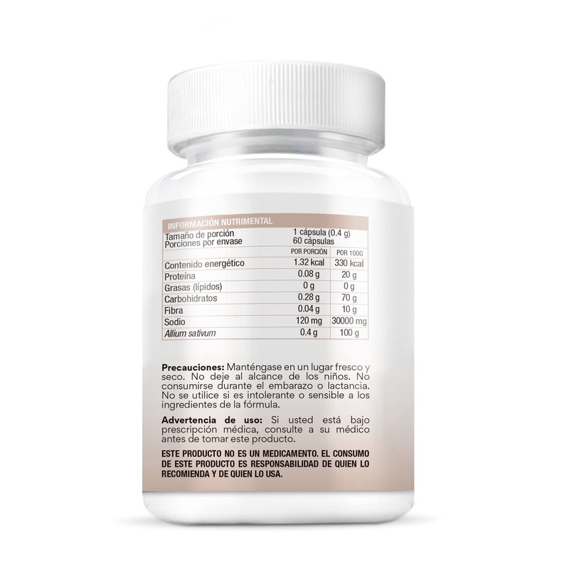 BIO B | Ajo 60 cápsulas veganas