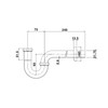 Daelim Bath sink accessories, trap automatic manual pop-up pop-up water
