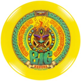 Innova Big Kahuna INNmold Beach Frisbee 200g – Designed to Handle High Winds, Easy to Grip Rim (Yellow)