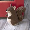 Elements Squirrel - Tapón para puerta con peso, poliéster, café