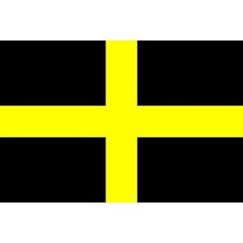 5Ft X 3Ft 5'X3' Flag St Davids Cross Welsh Wales Rugby