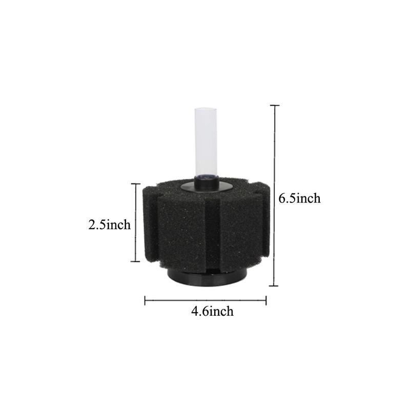 ALEGI Aquarium Bio Sponge Filter Kit for 30-60 Gallon Breeding