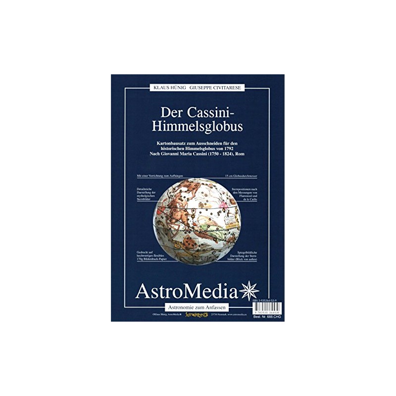 AstroMedia Cassini Globe 20 cm