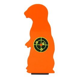 Highwild Resetting Target, Rated for .22 Rimfire - Large Size and 2.5 Inch Shooting Targets | Pop-Up Steel Prairie Dog (B- .22 Auto Resetting Prairie Dog)