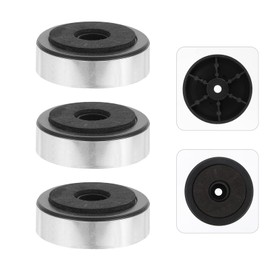 CAXUSD 12pcs Speaker Isolation Feet Pads for Amplifier and Audio Equipment Non- Chassis Base Pads High Load-Bearing Capacity Shockproof Sponge Bottom