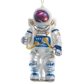 The Bridge Collection 5.5" Galaxy Mask Astronaut Ornament - Home for the Holidays - Christmas Tree Ornaments - Outer Space Christmas Ornaments - Galaxy Ornaments for Christmas Tree - Celestial Ornamen