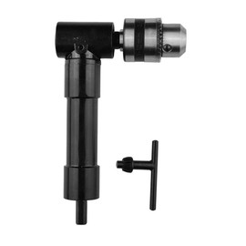 NUZAMAS Metal Head Right Angle Bend Extension Chuck 90 Degree Drill Attachment Adaptor 8mm Hex Shank Power Electric Drill Tool