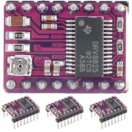 JESSINIE 3pcs DRV8825 Stepper Motor Driver Module for 3D Printer CNC RepRap RAMPS 1.4 Compatible with Arduino StepStick