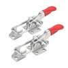 2Pcs Toggle Latch Clamp, Adjustable Latch Lock, Smoker Clamps Heavy