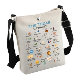 The Texas Crossbody Bag Texas Souvenir Gift Texas Travel Bag Texas Welcome Gift (TexasZhengCA)