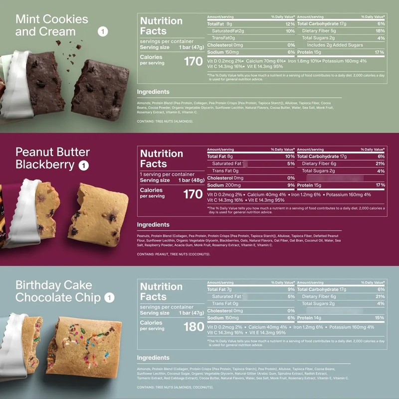 Barras De Proteínas Variadas 12 Unidades Altas En Proteínas