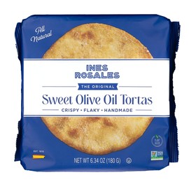 Ines Rosales Sweet Olive Oil Tortas Fine Mediterranean Crisps, All Natural, 6.34 Ounce (Pack of 10)