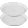 2 Pack Bottom 18 Inch Plant Saucers for Indoors Outdoors