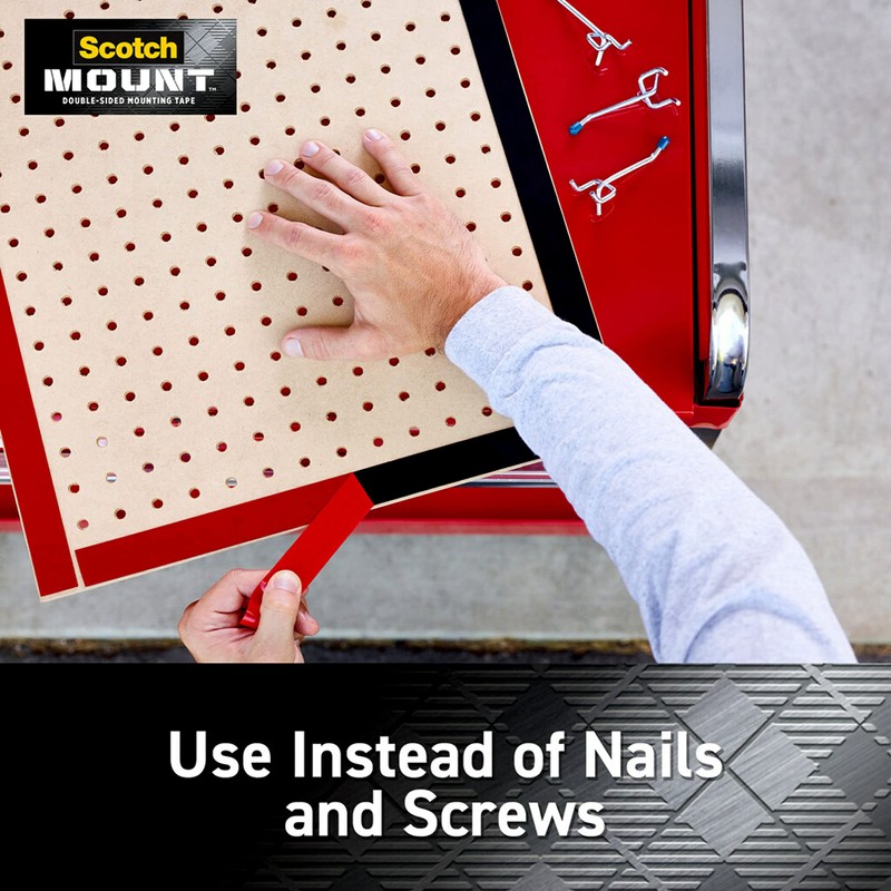 Scotch Extreme Mounting Strips, Double-Sided Heavy Duty Tape, 8 Strips,