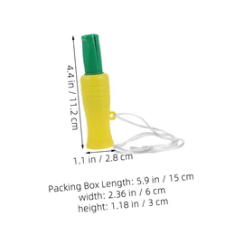 SUPVOX Duck Calling Whistle Realistic Bird Mimicry Lightweight Plastic Hunting Aid Survival Tool Boys and Girls' Plaything