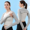Women's Outdoor Cooling Shoulder Arm Bolero Sleeve URK-297 Pink/ONE