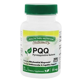 Health Thru Nutrition - PQQ Mitochondrial Biogenesis Support 20 mg. - 30 Vegetable Capsule(s)_AB