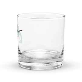 GoWesty Narwhal Ned VW Vanagon Camper Van T3 Westy Alcohol Rocks Glass Gift Cute